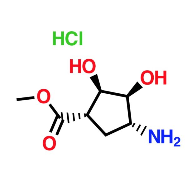 methyl (1S,2R,3S,4R)-4-amino-2,3-dihydroxycyclopentane-1-carboxylate hydrochloride