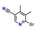 6-bromo-4,5-dimethylnicotinonitrile